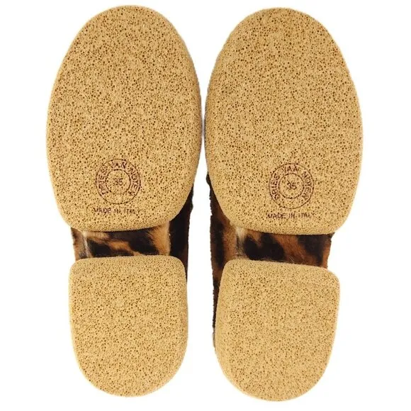 Dries Van Noten Leopard-printed Clogs Size 35 5 Women's Brown $895