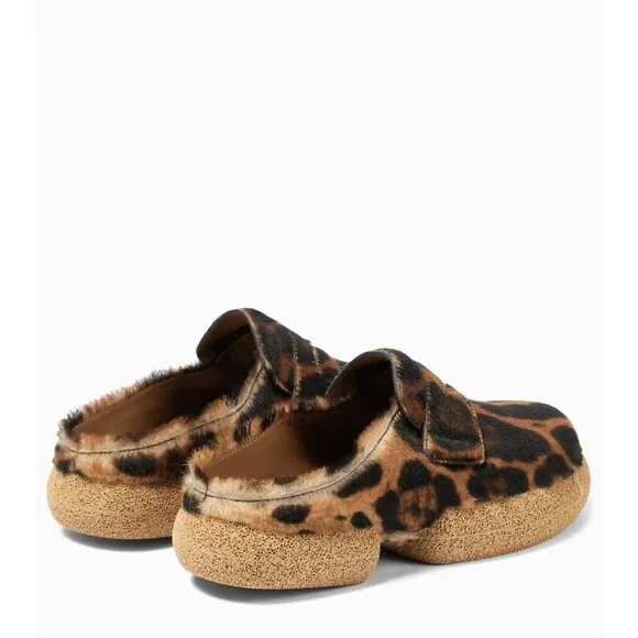 Dries Van Noten Leopard-printed Clogs Size 35 5 Women's Brown $895