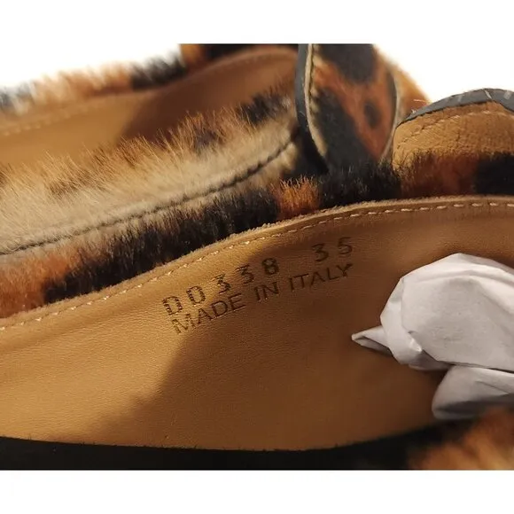 Dries Van Noten Leopard-printed Clogs Size 35 5 Women's Brown $895