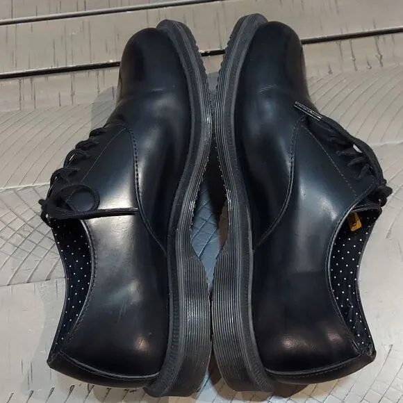 Dr. Martens Bennett Black Leather Oxfords Sz 6