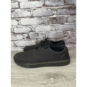 Dr. Martens Cairo Lo Black Canvas Fabric Oxfords Shoes Men 43EU/10M US Women 11