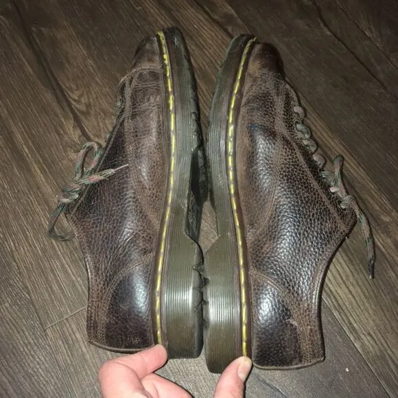 Dr. Martens made in England leather oxfords