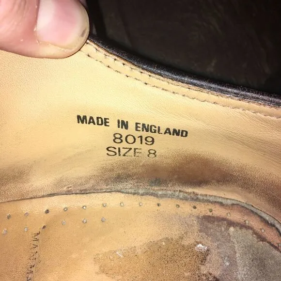 Dr. Martens made in England leather oxfords