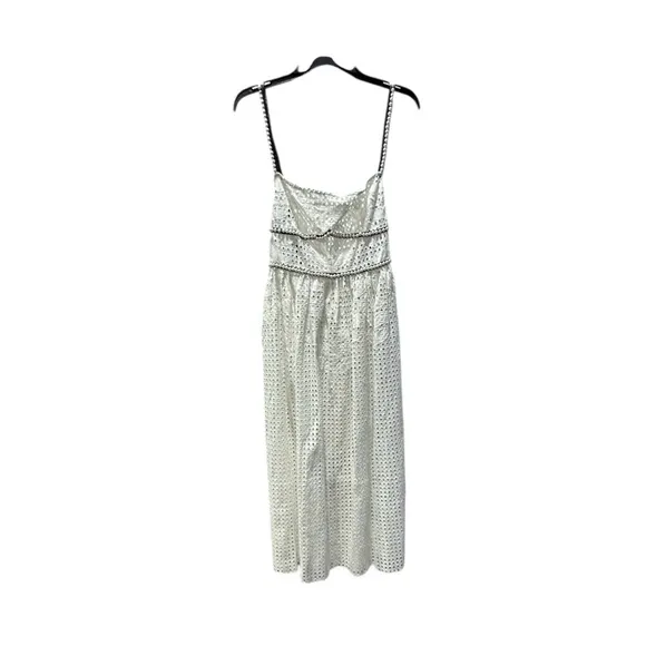 DYLANLEX DYLAN LEX DLEX EYELET SLIP DRESS NEW NWT BOHO BOHEMIAN XL