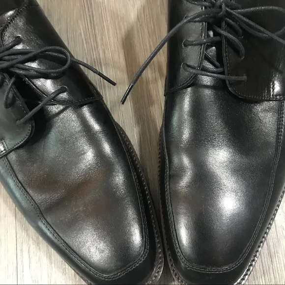 ECCO Black Faro Tie Oxfords size 43 (9-9.5)