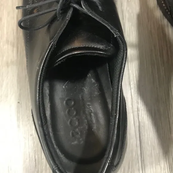 ECCO Black Faro Tie Oxfords size 43 (9-9.5)