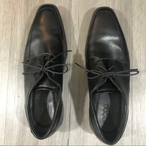 ECCO Black Faro Tie Oxfords size 43 (9-9.5)