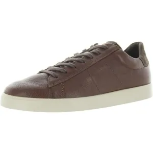 ECCO Mens Brown Cushioned Footbed Leather Oxfords New