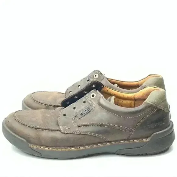 Ecco mens oxfords sz 43 9-9.5 leather hydro max