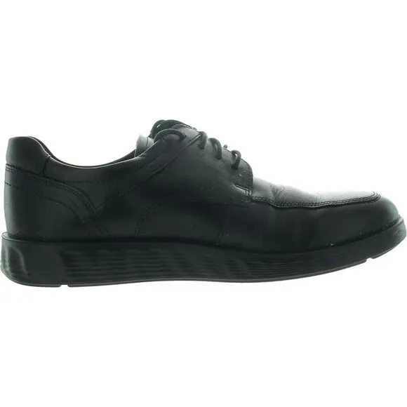 ECCO Mens S-Lite Hybrid Black Lace-Up Leather Oxfords NWOB