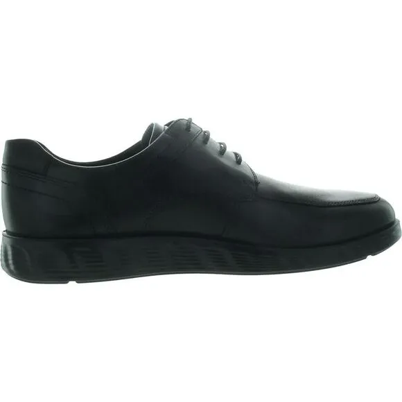 ECCO Mens S-Lite Hybrid Black Lace-Up Leather Oxfords NWOB