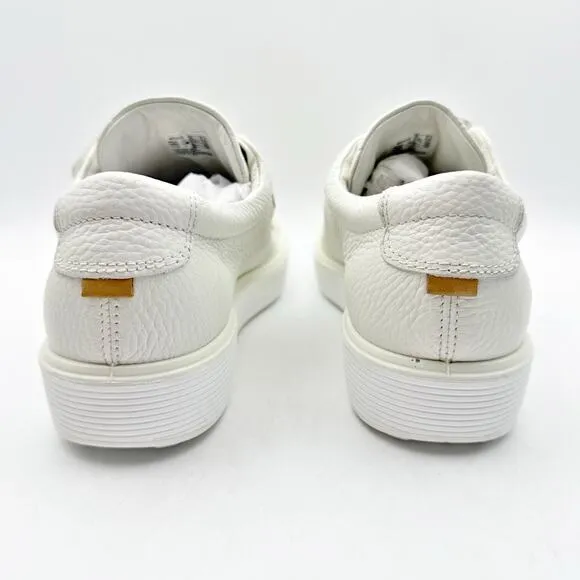 ECCO Womens Soft 60 Premium 2 Strap Shoe EU 39 US 8-8.5 White Leather NIB