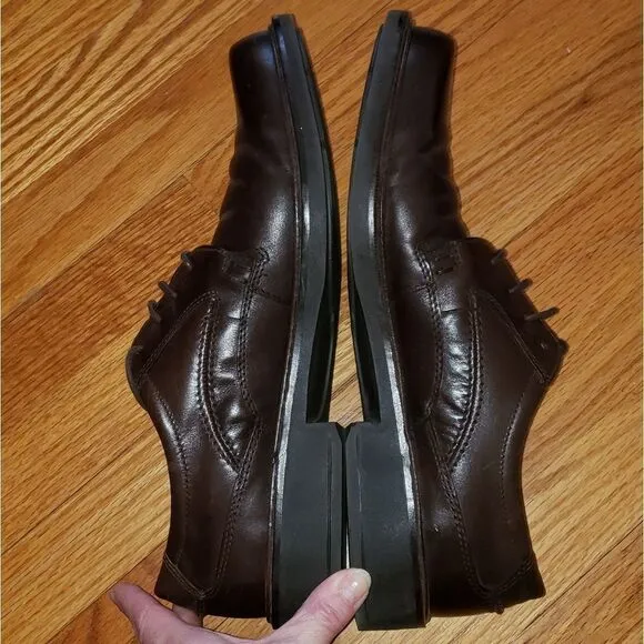 Ecco Brown Leather oxfords