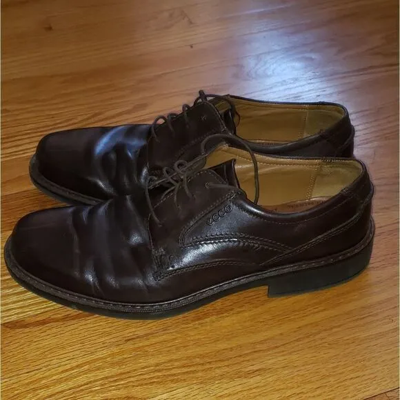 Ecco Brown Leather oxfords