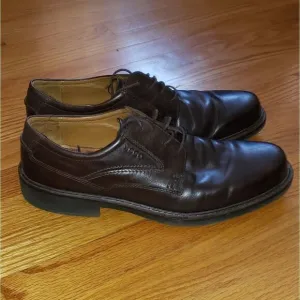 Ecco Brown Leather oxfords