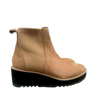 Eileen Fisher Lilou Wedge Chelsea Brown Boot Women Size 5 NWOB