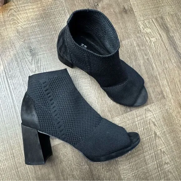 Eileen Fisher | Margate Stretch Open Toe Booties