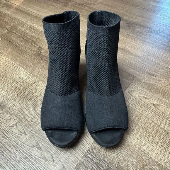 Eileen Fisher | Margate Stretch Open Toe Booties