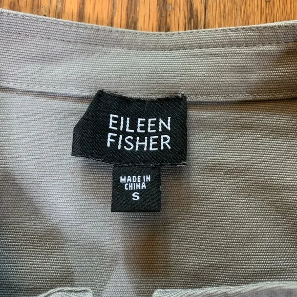 Eileen Fisher Military Style Blazer Jacket
