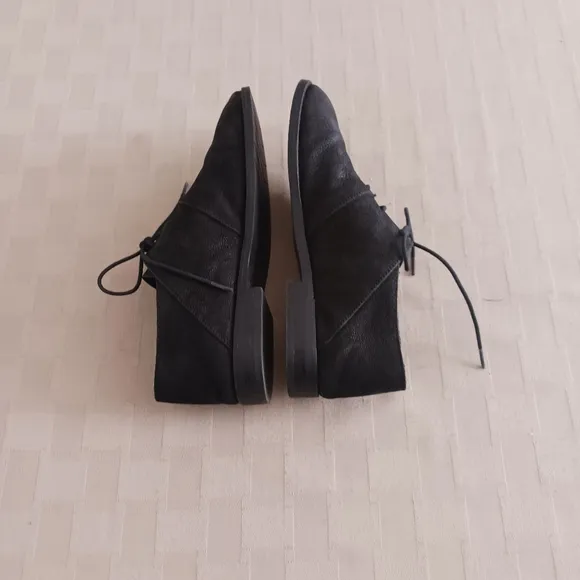 Eileen Fisher Suede Lace Up Oxfords