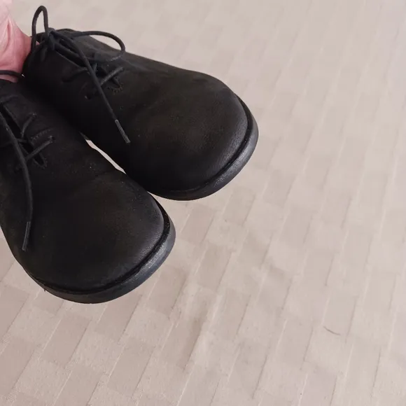 Eileen Fisher Suede Lace Up Oxfords