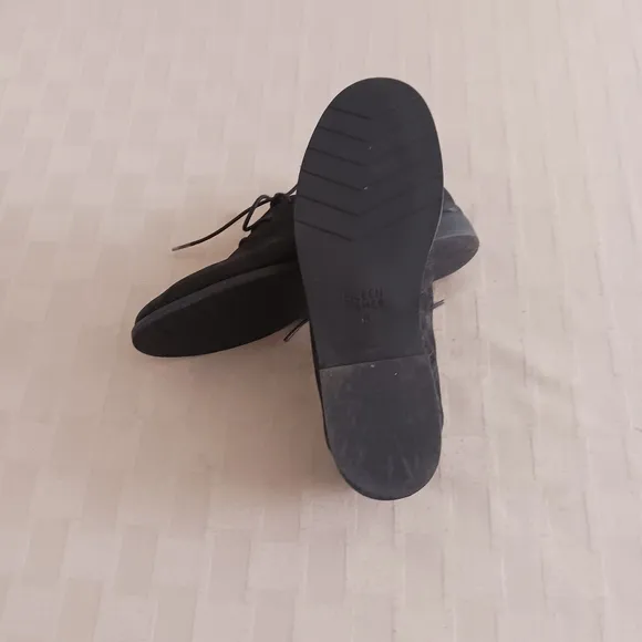 Eileen Fisher Suede Lace Up Oxfords