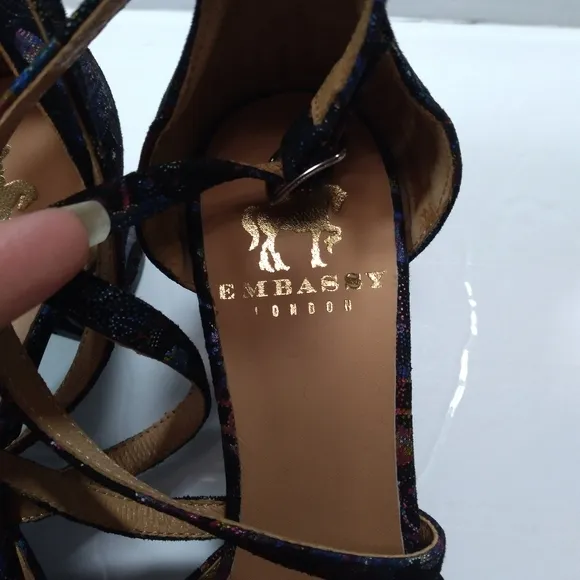 Embassy london  women's block heels shoes