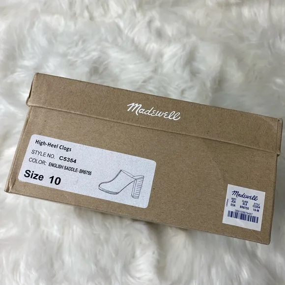 EUC Madewell High-Heel Clogs