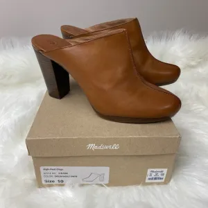 EUC Madewell High-Heel Clogs