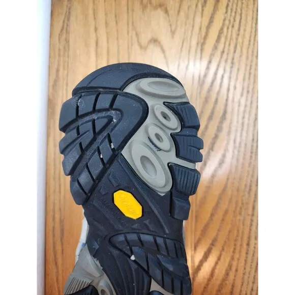 EUC Merrell Womens Moab 2 Ventilator Low Hiking Shoes J06018 Gray Blue Size 10