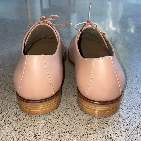 Everlane Leather Oxfords Size 7.5 New With Box And Dust Bag