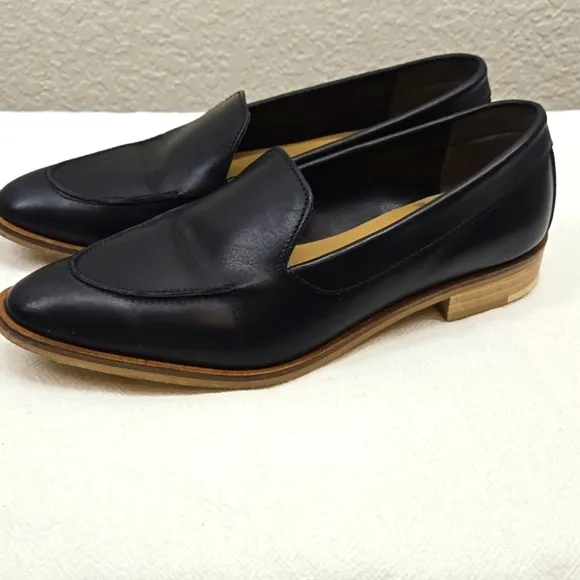 Everlane Modern Italian Black Loafers Size 6