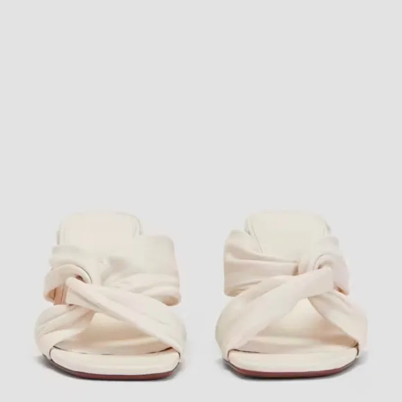 Everlane The Day Twist Heel 7 Canvas