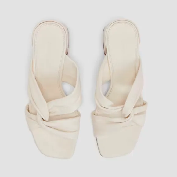 Everlane The Day Twist Heel 7 Canvas