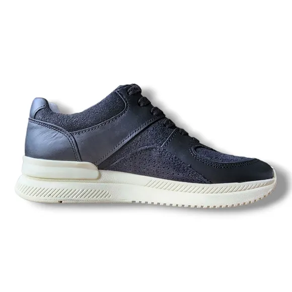 Everlane The Trainer Black Leather Sneakers Women's Size 6