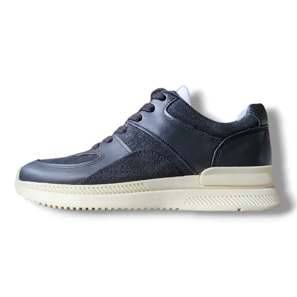 Everlane The Trainer Black Leather Sneakers Women's Size 6