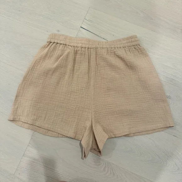 Favorite daughter slip it on short cotton gauze NWT