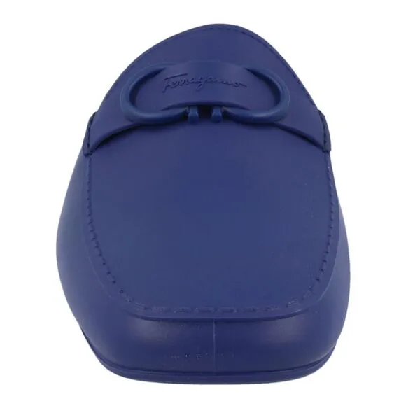 Ferragamo Jelly Mule Blue Mens