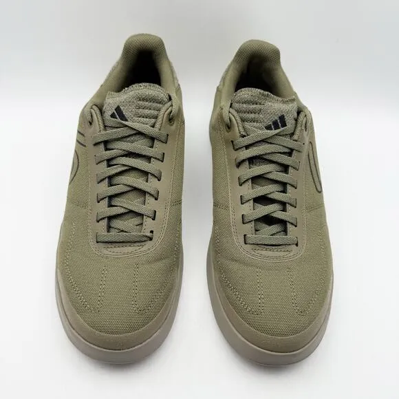 Five Ten Mens Sleuth DLX Canvas Sneakers US 8 Fr 41 1/3 Green Leather NIB