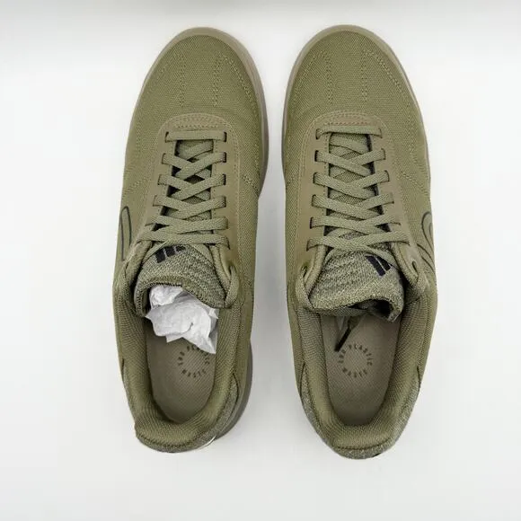 Five Ten Mens Sleuth DLX Canvas Sneakers US 8 Fr 41 1/3 Green Leather NIB