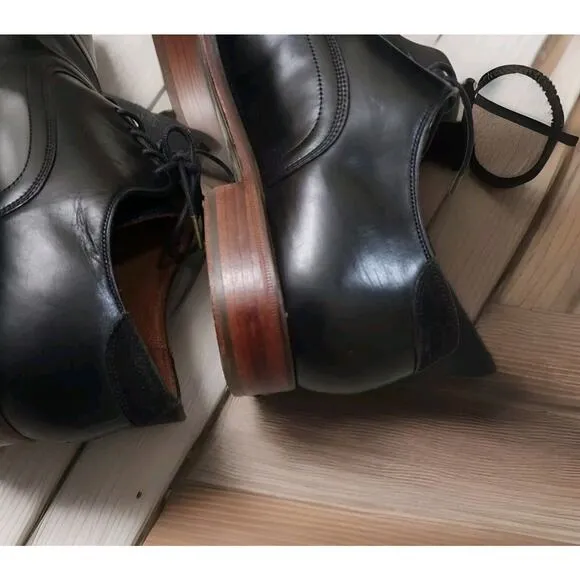 Florsheim Duckie Brown Leather Oxford Black Shoe's Size 8D