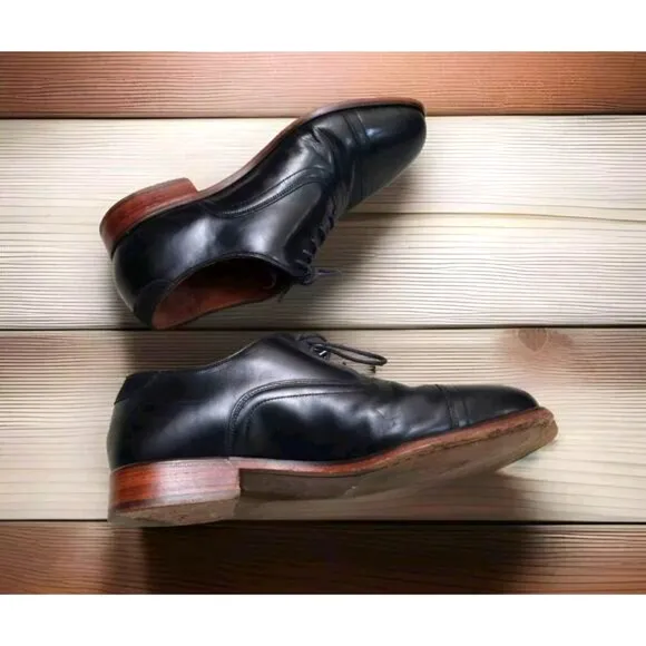 Florsheim Duckie Brown Leather Oxford Black Shoe's Size 8D