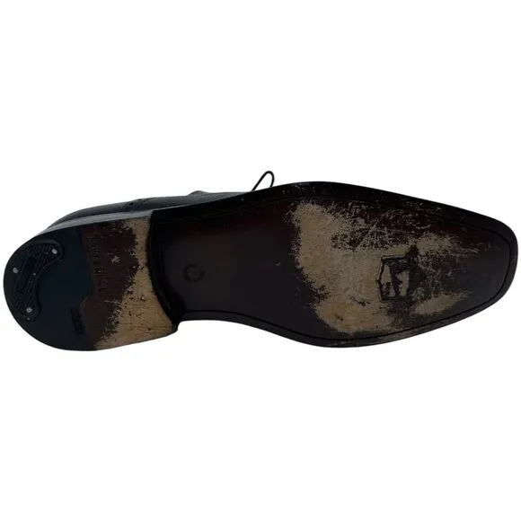Florsheim Imperial Bio Comfort Mens Shoes Black Leather Oxfords 10D 12031 Preown