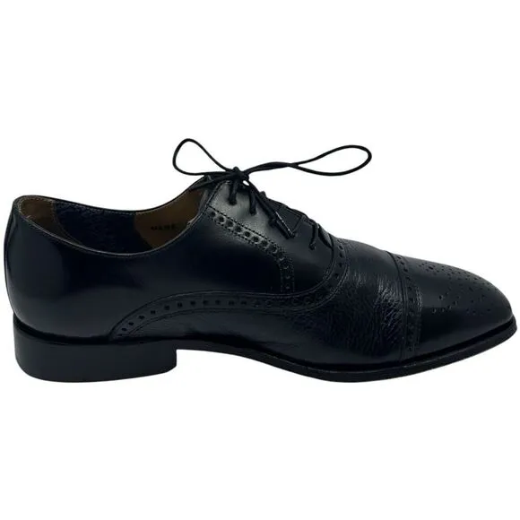 Florsheim Imperial Bio Comfort Mens Shoes Black Leather Oxfords 10D 12031 Preown