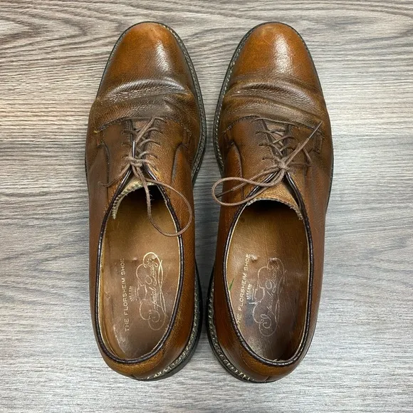 Florsheim Imperial Brown Blucher Oxfords 11 B