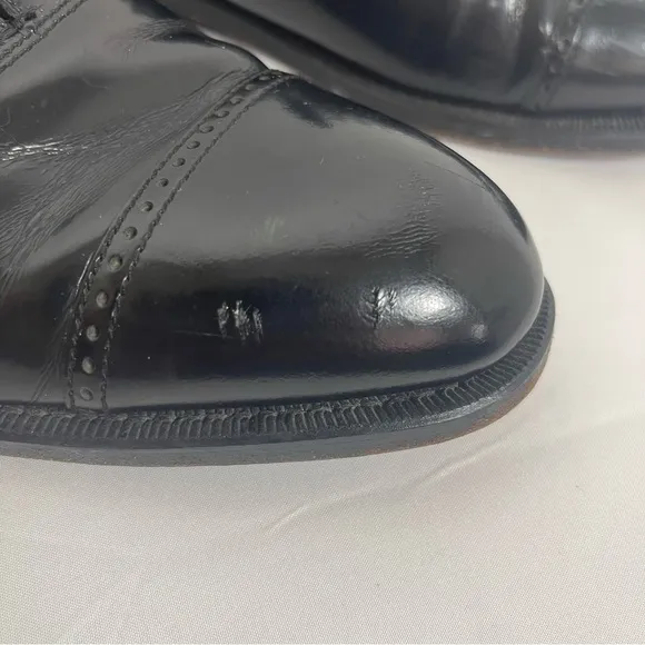 Florsheim Men’s Black Oxfords Size 10