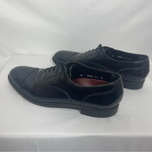 Florsheim Men’s Black Oxfords Size 10