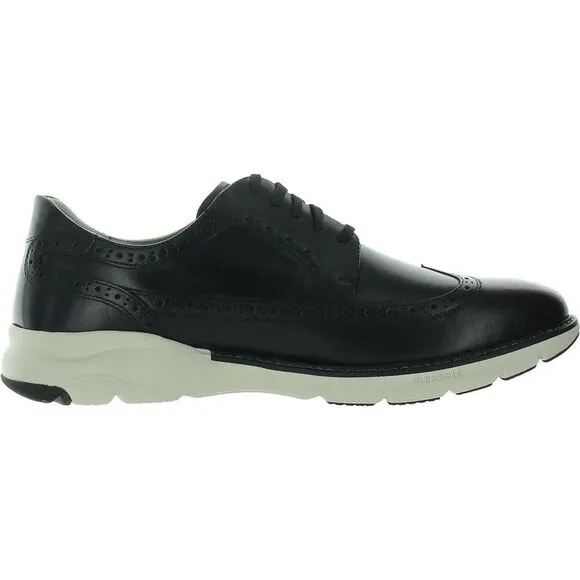 Florsheim Mens Frenzi Black Brogue Leather Oxfords New
