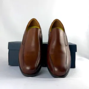 Florsheim Men’s Medfield Bike Toe Slip On Loafer Cognac Color