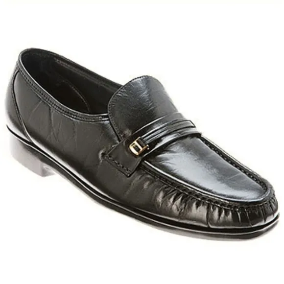 Florsheim Riva Black comfortech loafer dress shoes 9